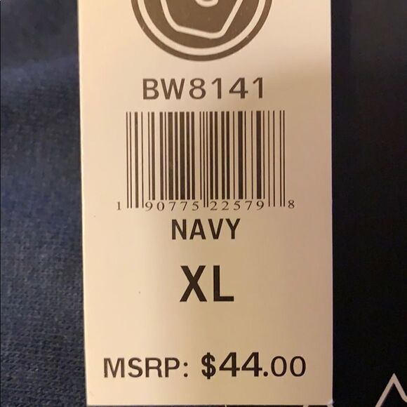 Burnside Men’s Stripe Sleeve Pullover Hoodie - Picture 10 of 10